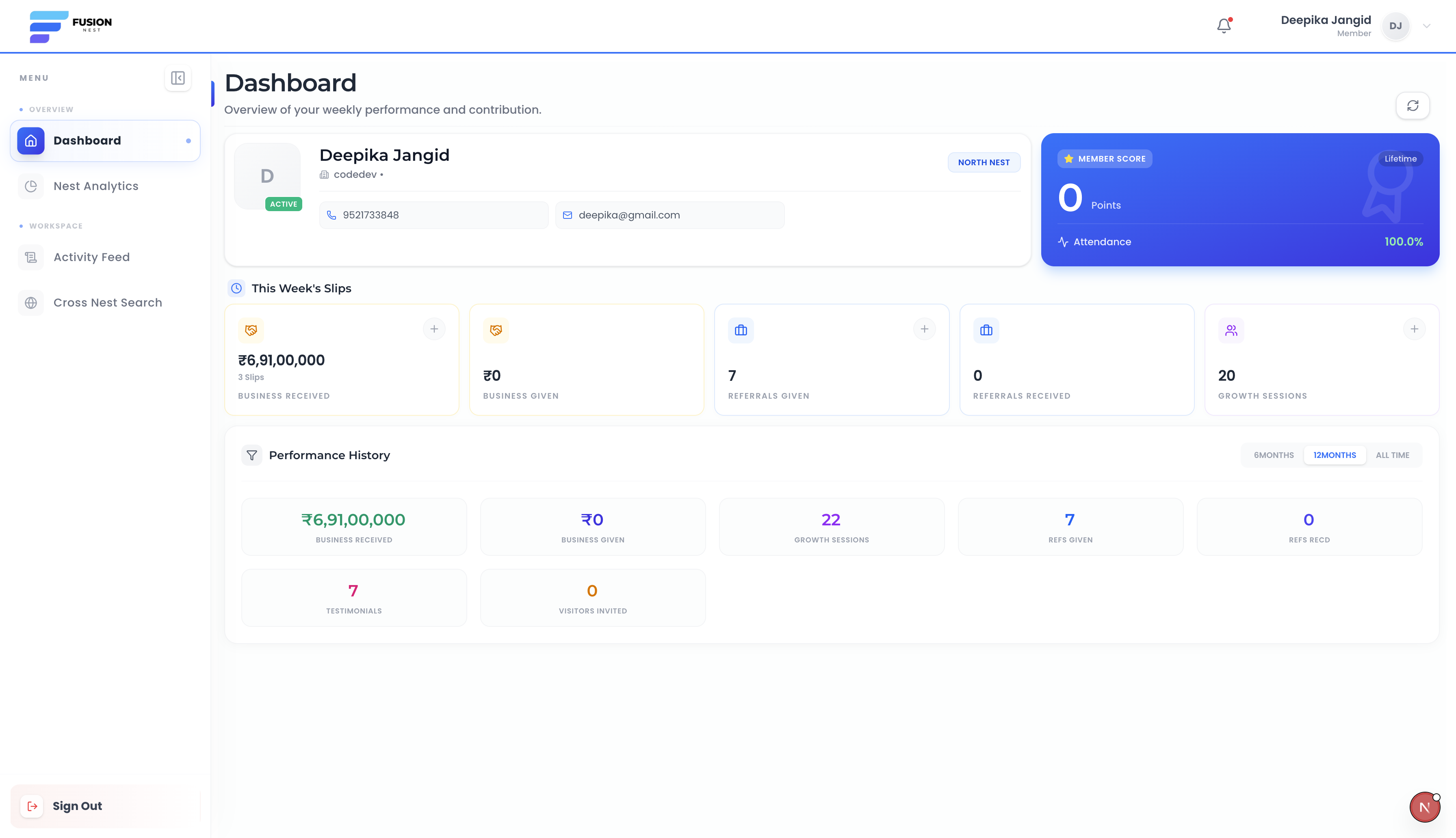 Business Networking Portfolio